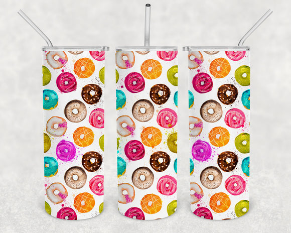 Glazed and Confused 20oz Skinny Tumbler Design for Sublimation