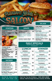 Dine In Menus - 11x17 Laminated