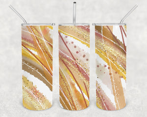 Walking On Sunshine 20oz Skinny Tumbler Design for Sublimation
